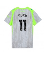 Manchester City Jeremy Doku #11 Alternativní Dres pro Dámské 2025-26 Krátký Rukáv